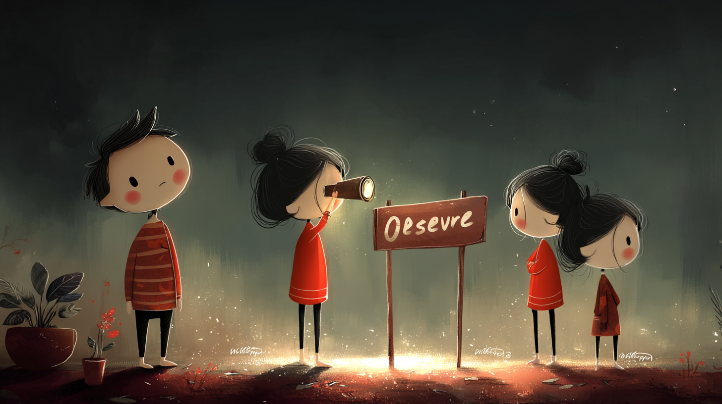 observe