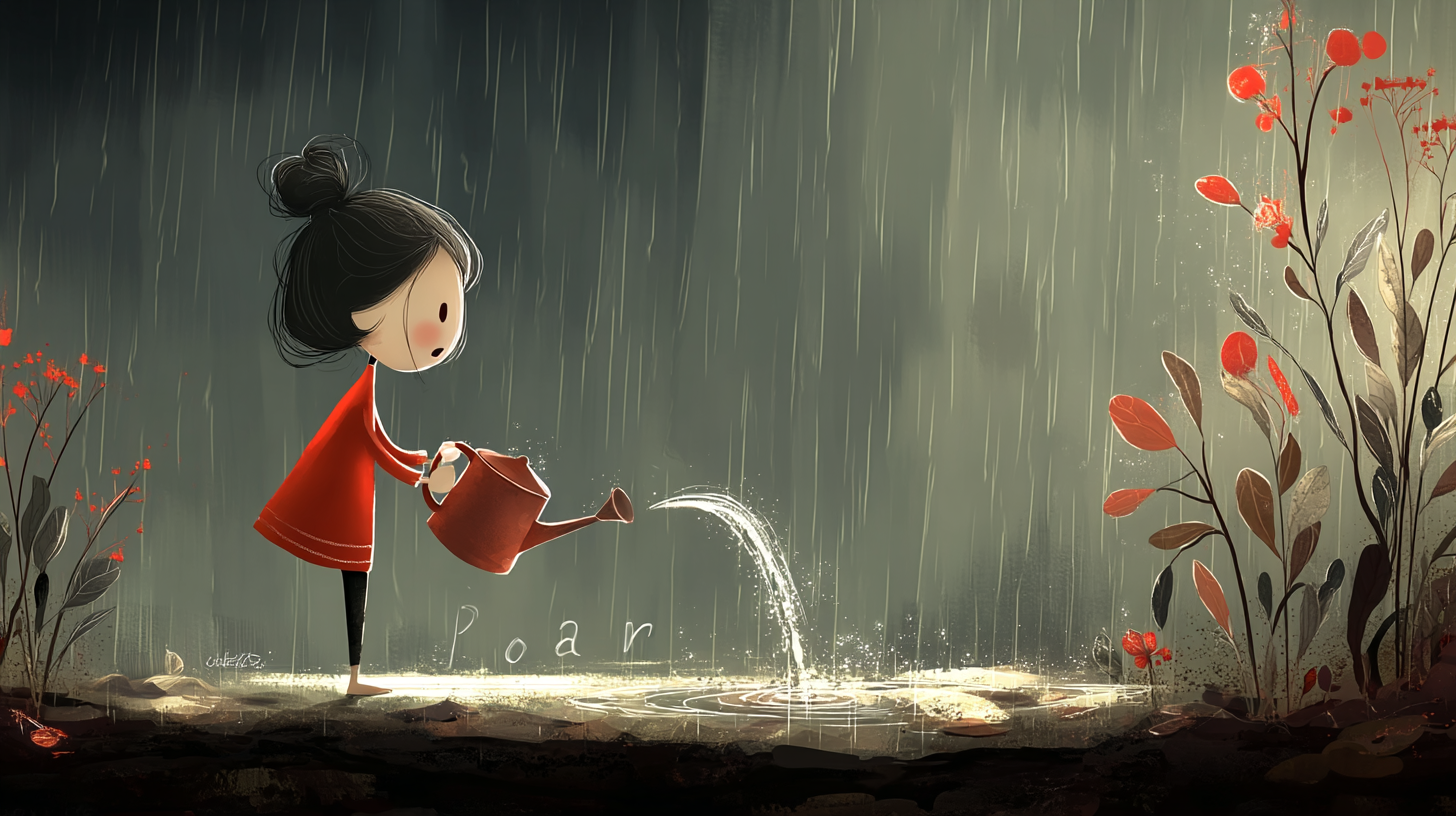 pour