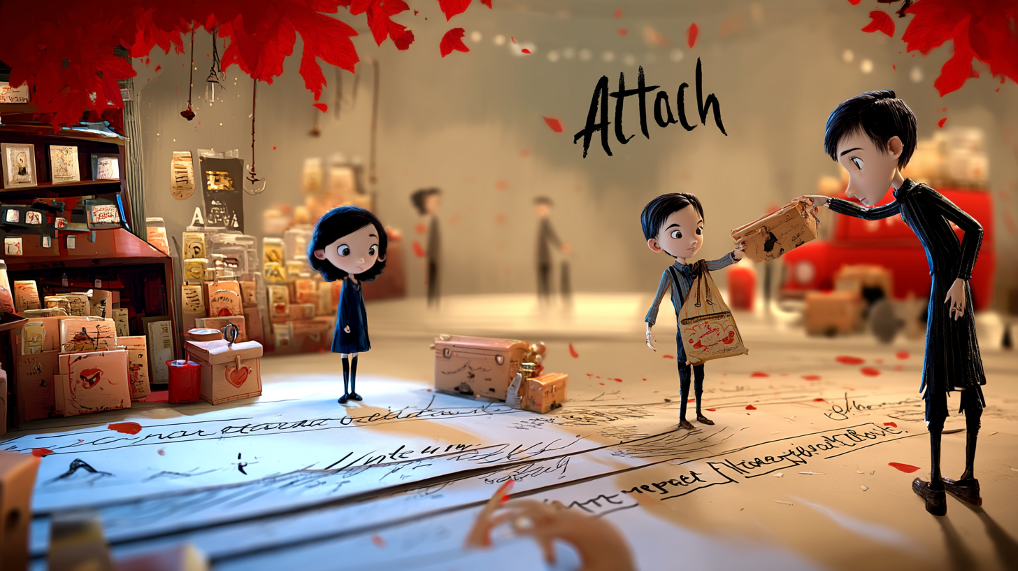 attach