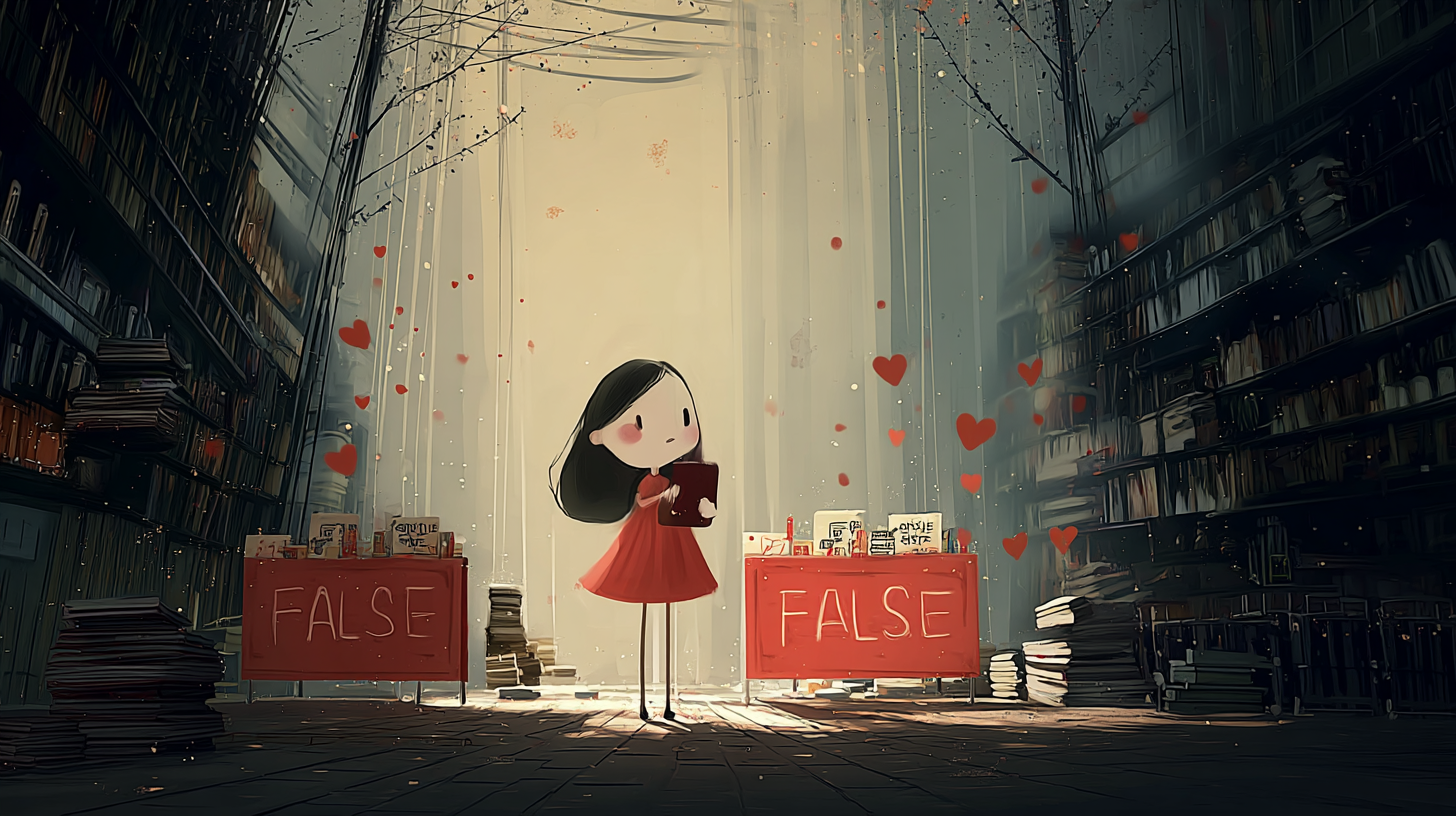 false