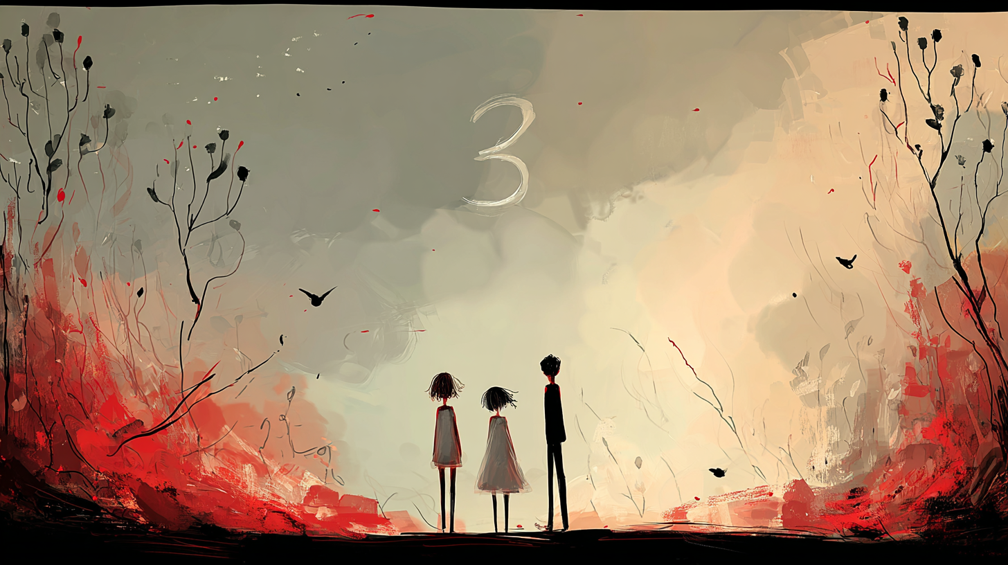 three