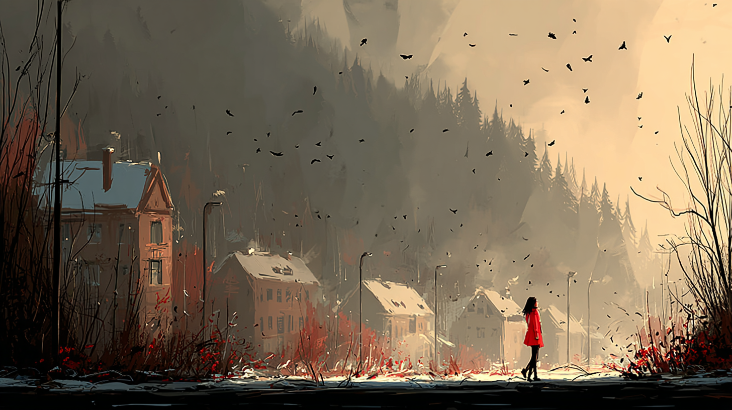 north