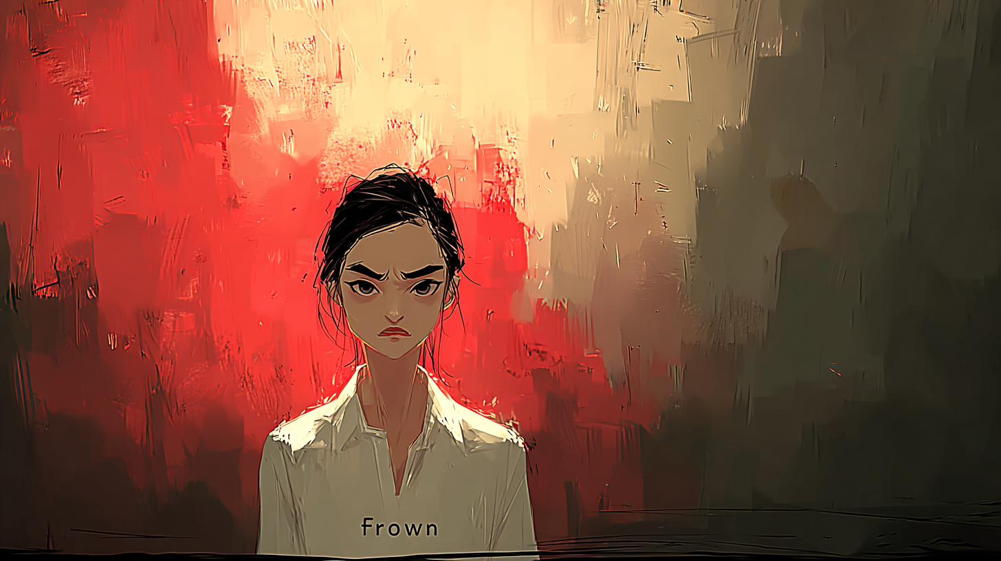 frown
