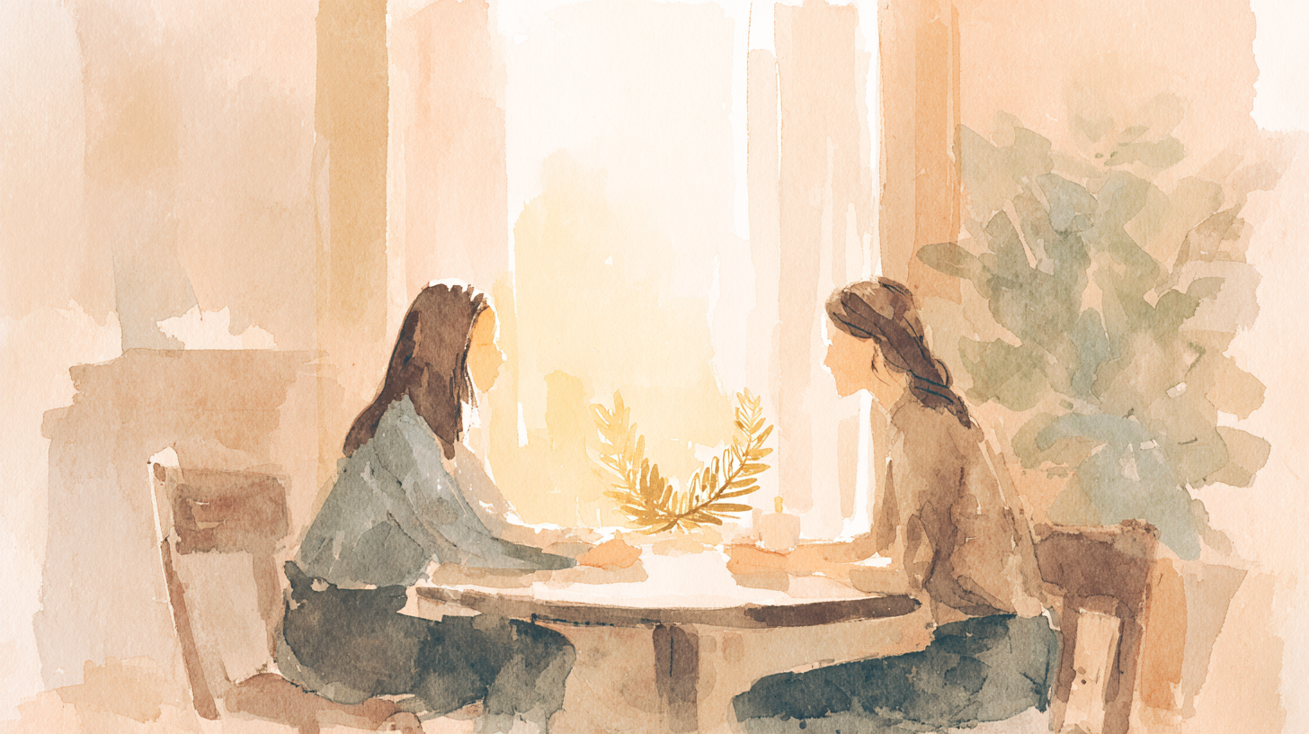 confer